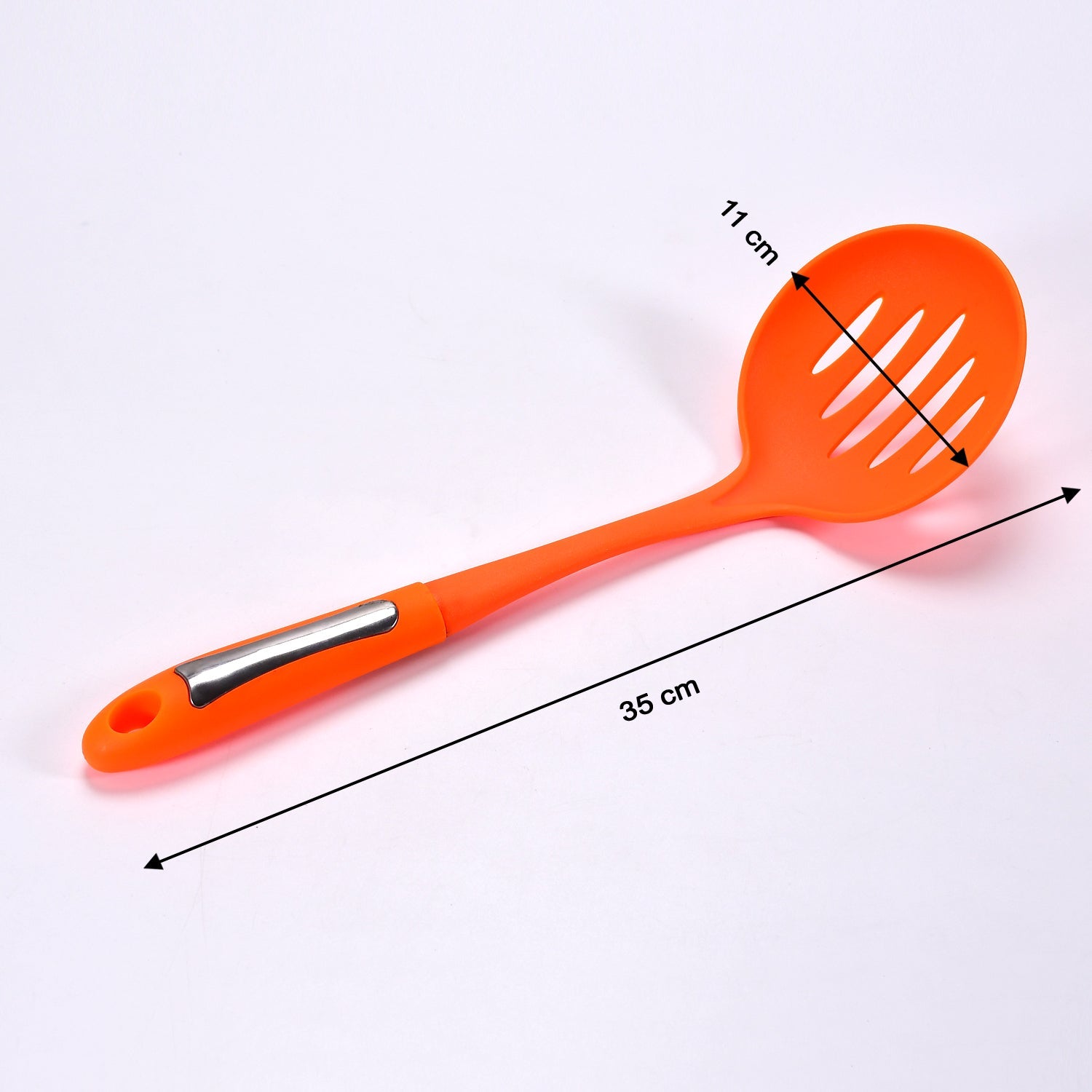 2256 35cm Cooking Shovels Vegetable Colander Scoop Nylon Spoon Large Colander Soup Filter Kitchen Tools DeoDap 2256 35cm Cooking Shovels Vegetable Colander Scoop Nylon Spoon Large Colander Soup Filter Kitchen Tools DeoDap
